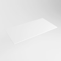 TOP 23 Talc solid surface Encimera 81cm. Espesor de la encimera 0,9cm. Encimera adecuada para lavamanos.