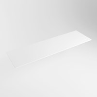 TOP 41 Talc solid surface Encimera 141cm. Espesor de la encimera 0,9cm. Encimera adecuada para lavamanos.-2