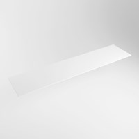 TOP 41 Talc Solid surface plateau / topplaat 180cm. Dikte blad 0,9cm. Blad geschikt voor afdekplaat | waskom.-2