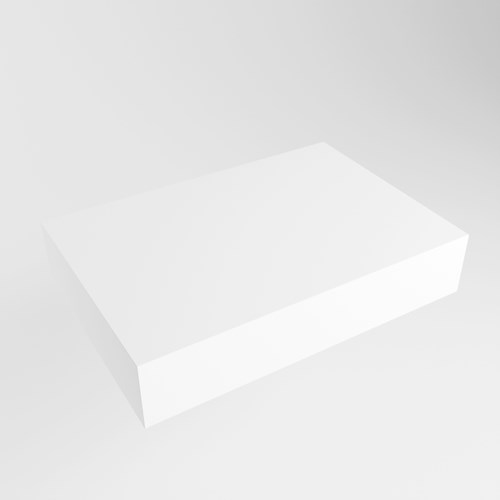 TOP 30 Talc Encimera suspendido de solid surface 40cm. Espesor de la encimera 12cm. Encimera adecuada para lavamanos.