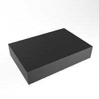 TOP 41 Urban vrijhangende solid surface module / planchet 60cm. Rand 12cm hoog. Blad geschikt voor waskom.
