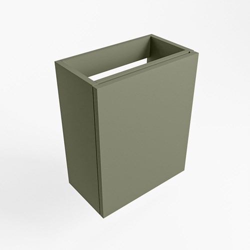 FOWY mueble de baño con 1 puerta color Army 40cm ancho. 