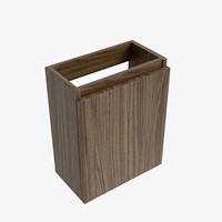 TURE mueble de baño con 1 puerta color Mocha 40cm ancho. 