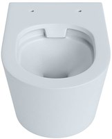 LAVIE Wall hung toilet single fire rimless deep flush Clay.-2