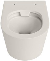 LAVIE WC suspendu single fire sans bride chasse d´eau profonde Linen.-2