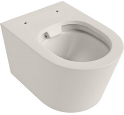 LAVIE WC suspendu single fire sans bride chasse d´eau profonde Linen.