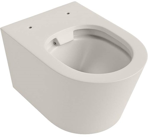 LAVIE WC suspendu single fire sans bride chasse d´eau profonde Linen.