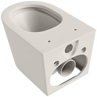 LAVIE WC suspendu single fire sans bride chasse d´eau profonde Linen.-3