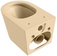 LAVIE WC sospeso single fire senza brida scarico profondo Sand.-3