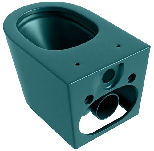 LAVIE WC suspendu single fire sans bride chasse d´eau profonde Smag.-3
