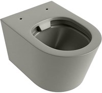 LAVIE Wand-WC single fire spülrandlose tiefspüler Smoke.