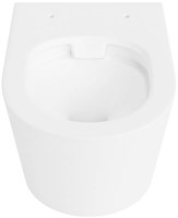 LAVIE WC suspendu single fire sans bride chasse d´eau profonde Talc.-2