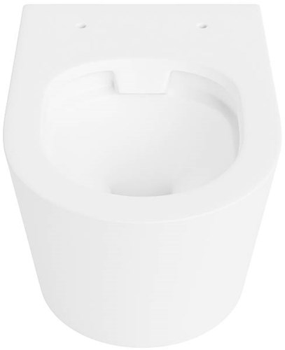 LAVIE WC suspendu single fire sans bride chasse d´eau profonde Talc.-2