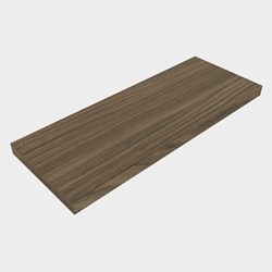 TOP 23 Mocha melamin Waschtischplatten 60cm. Blattdicke 3cm. Top passend für Abdeckplatte | Waschbecken.