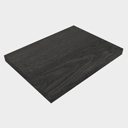 TOP 30 Dark Brown Melammina Piani di lavoro 41cm. Spessore 3cm. Adatto per il piano di lavoro | lavabo d'appoggio.