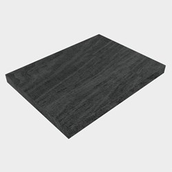 TOP 30 Antracite Mélamine Plan de travail 41cm. Épaisseur 3cm. Adapté pour le plan de travail | vasque À poser.