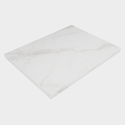 TOP 46 Carrara Melammina Piani di lavoro 61cm. Spessore 3cm. Adatto per il piano di lavoro | lavabo d'appoggio.