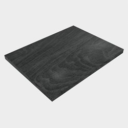 TOP 46 Antracite Mélamine Plan de travail 60cm. Épaisseur 3cm. Adapté pour le plan de travail | vasque À poser.