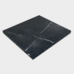 TOP 46 Marquina Mélamine Plan de travail 51cm. Épaisseur 3cm. Adapté pour le plan de travail | vasque À poser.