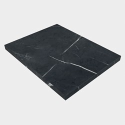TOP 51 Marquina Mélamine Plan de travail 40cm. Épaisseur 3cm. Adapté pour le plan de travail | vasque À poser.