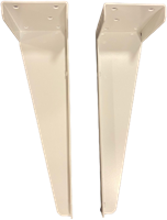 Set di supporti standard da 25cm ( per lavabi da toletta ).-2