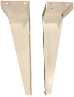 Support bracket set 25cm standard ( for cloakroom basins ).-2