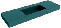 ZINK Smag Lavabo mural solid surface 140cm. Position lavabo Centrée rebord 12cm.