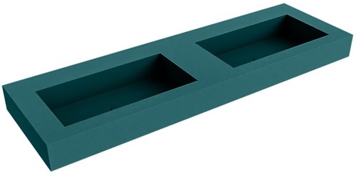 ZINK Smag Wall-Hung Basin solid surface 150cm. Position basin Double rim 12cm.