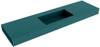 ZINK Smag Wall-Hung Basin solid surface 171cm. Position basin Center rim 12cm.